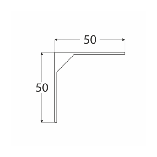 6736395 DMX WSM 50 WSPORNIK BI 50X50 (MAL. PROSZEK) DOMAX