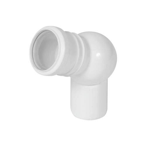 Kolano Nastawne 50mm Kula Białe Tycner