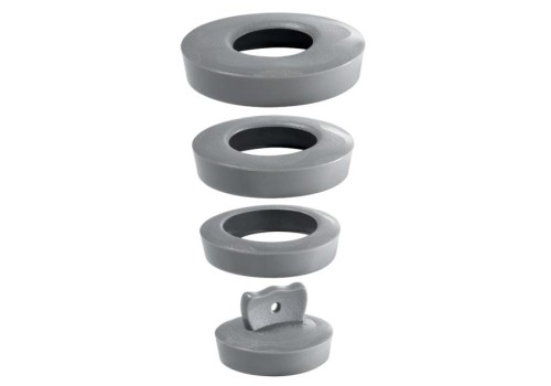 Korek Uniwersalny Szary 36mm - 58mm Tycner