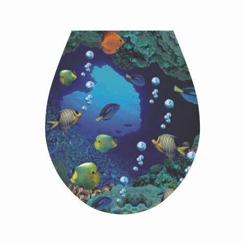 Naklejka 3D Na Deskę Sedesową "Rafa" Tycner