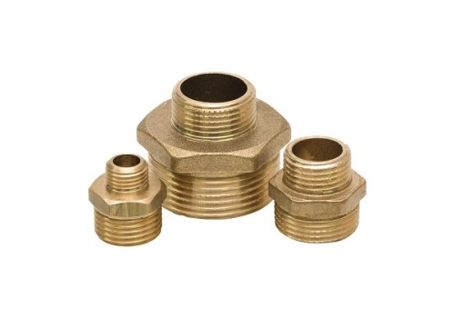 Nypel Redukcyjny 1/2X3/8 Mosiądz Tycner