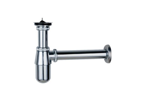 Syfon Umywalkowy Butelkowy Chrom Tycner