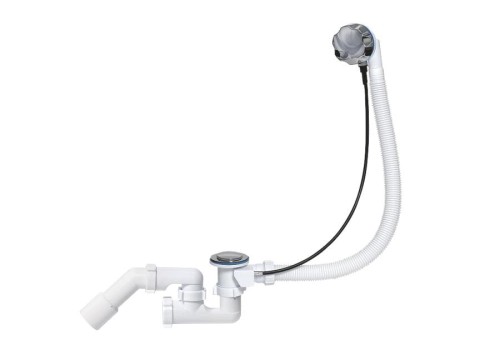 Syfon Wannowy Z Korkiem Automatycznym Chrom Tycner