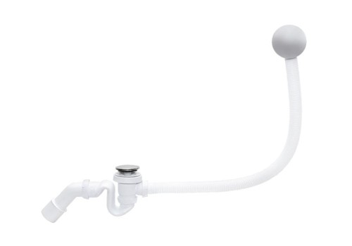 Syfon Wannowy Samoczyszczący "Quick-Clac" Chrom Tycner