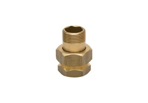 Śrubunek Prosty Z Oringiem 3/4" Mosiądz Tycner