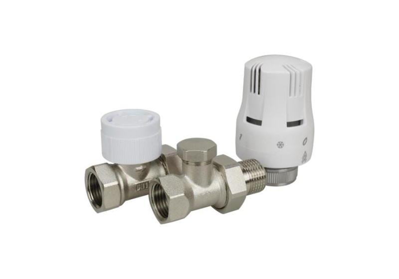 6737120 TERMOSTATYCZNY ZESTAW GRZEJNIKOWY PROSTY 1/2" SMART (BLISTER) TYCNER