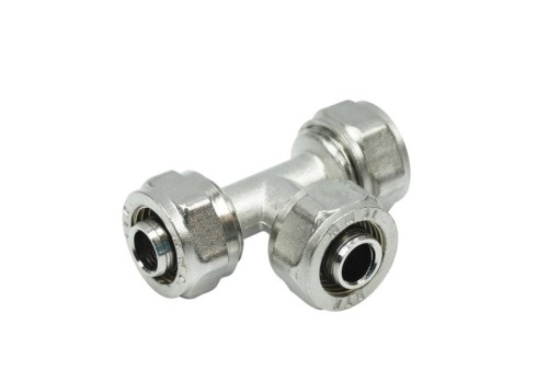 6737194 TRÓJNIK SKRĘCANY PEX 16X16X16 MM TYCNER