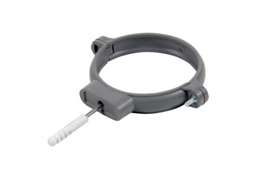 6737041 UCHWYT PLASTIKOWY DO RUR 110MM SZARY TYCNER