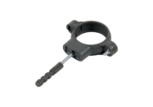 6736989 UCHWYT PLASTIKOWY DO RUR 50MM SZARY TYCNER