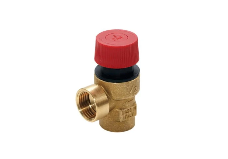 6737126 ZAWÓR BEZPIECZEŃSTWA 1/2" W-W DO C.O. - 2,5 BAR TYCNER