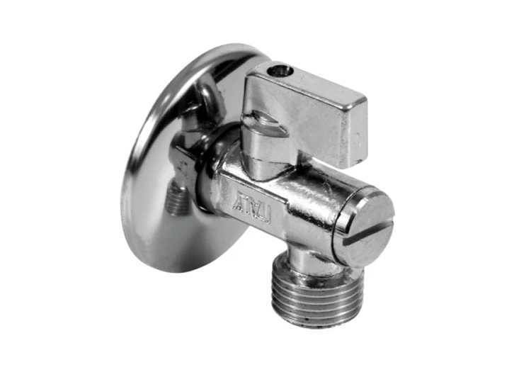 s6.1889772 ZAWÓR KULOWY KATOWY 1/2"X3/8", Z FILTREM Z METALOWYM POKRĘTŁEM TYCNER