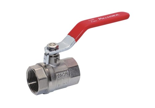 Zawór Kulowy Wodny 1", W-W Z Rączką Tycner