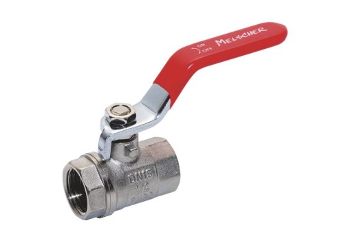 Zawór Kulowy Wodny 1/2", W-W Z Rączką Tycner