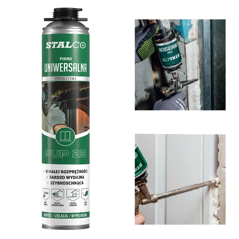 Uniwersalna Piana Pistoletowa 750 Ml Pup23 Stalco S-64623.webp