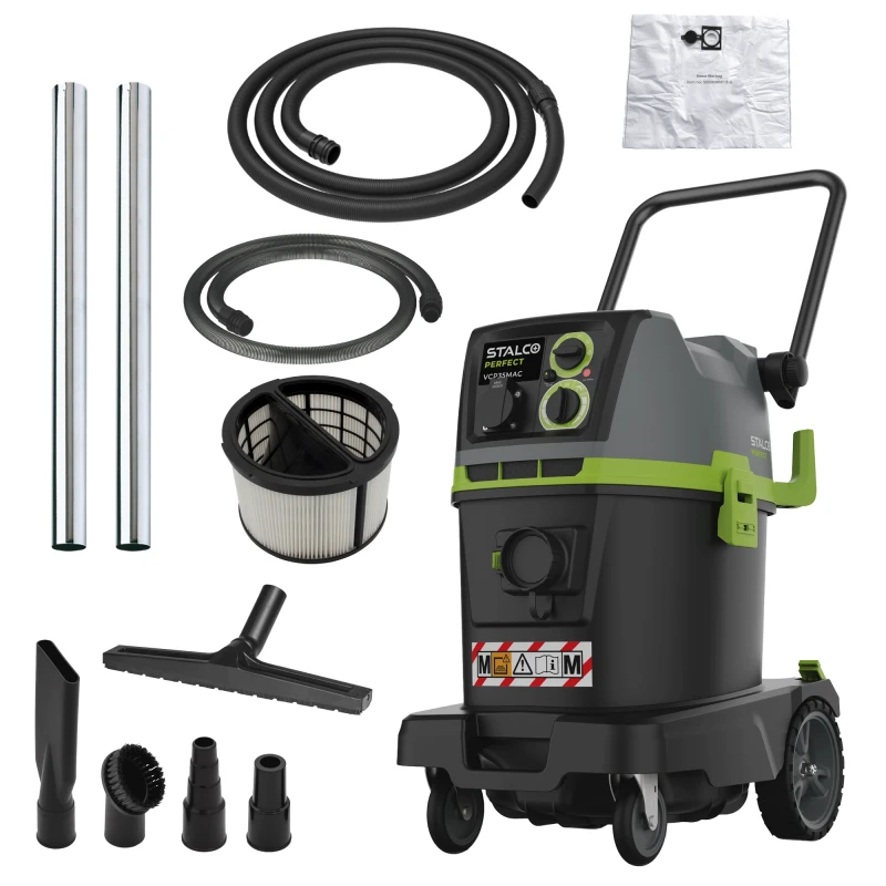 Odkurzacz budowlany do pracy na sucho i mokro VCP35MAC STALCO PERFECT S055698173-2.webp