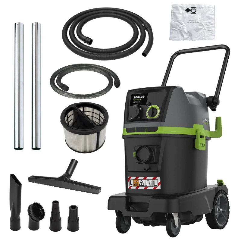 Odkurzacz budowlany do pracy na sucho i mokro VCP35LAC STALCO PERFECT S055698171-2.webp