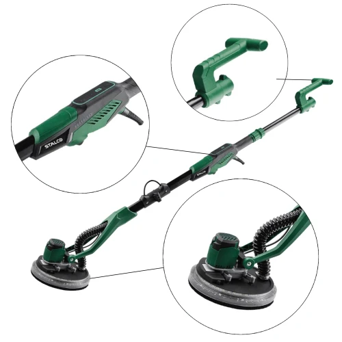 Szlifierka do gładzi 225mm 500W DWS225BL Stalco S-97264 3 Lata Gwarancji