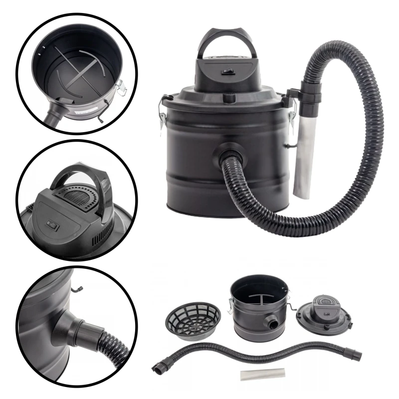 Odkurzacz Kominkowy Do Popiołu 15L 800W Mir-Vc2 Mirpol.webp