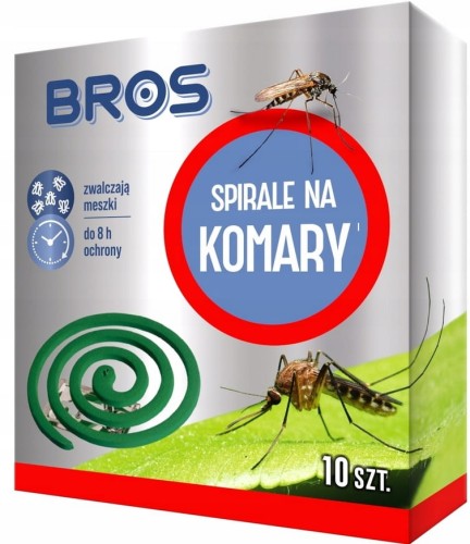 Bros Spirala Na Komary 10 sztuk