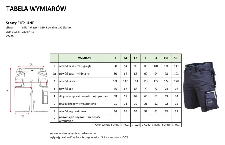 tabela-wymiarów-shorty-flex-line-stalco.webp
