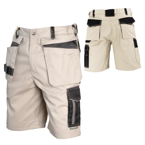 Spodnie Robocze Krótkie Szorty Piaskowe Summer Line S-48 Stalco Premium S-44601