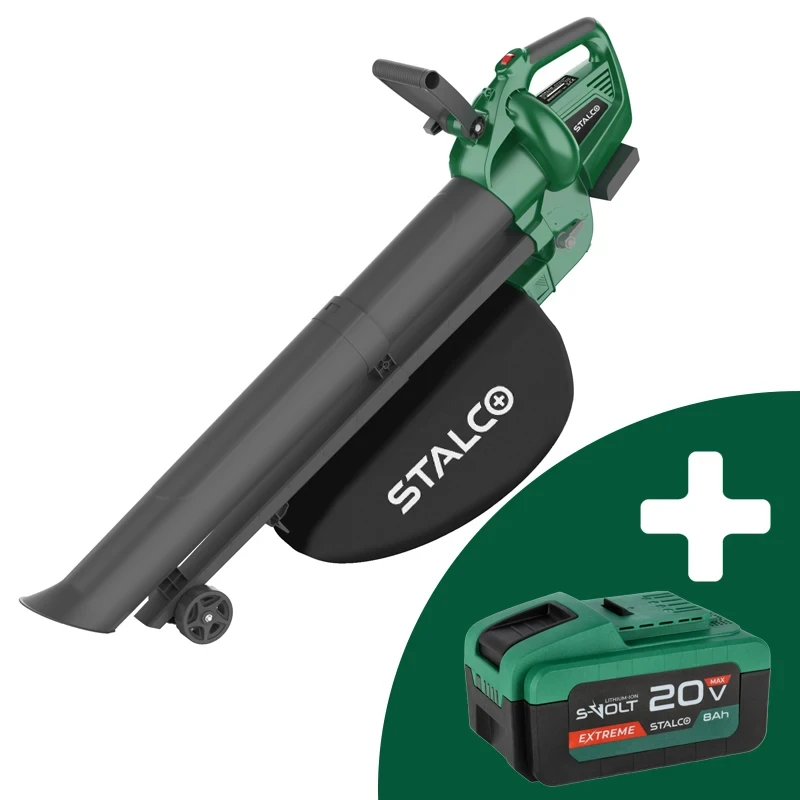 Dmuchawa:odkurzacz do liści Stalco BVS20-720BL+ Akumulator za 1 zł.webp