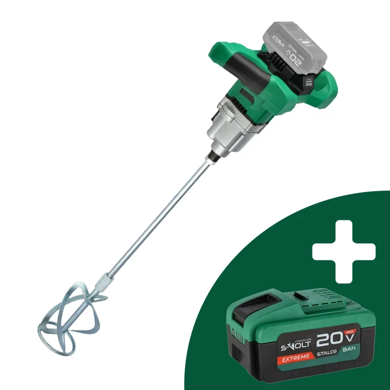 Mieszarka Akumulatorowa Stalco HMS20-100CS + Akumulator za 1 zł.webp