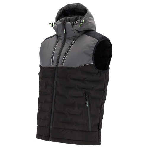 Kamizelka ocieplana męska LOGAN V czarny 2XL STALCO PERFECT S-79420