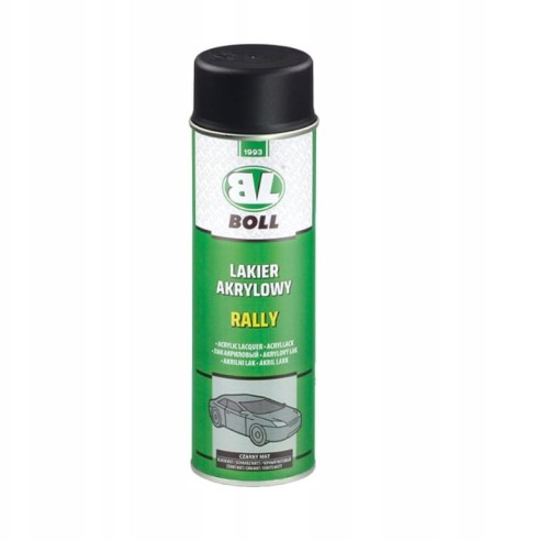 Lakier akrylowy czarny mat BOLL spray 500 ml