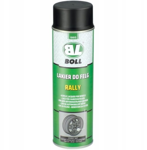 Lakier do felg czarny mat BOLL spray 500 ml