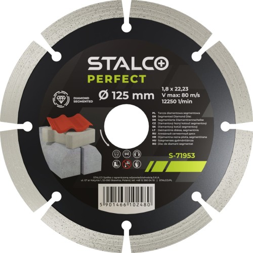 Tarcza Diamentowa 115mm Segment Perfect S-71951