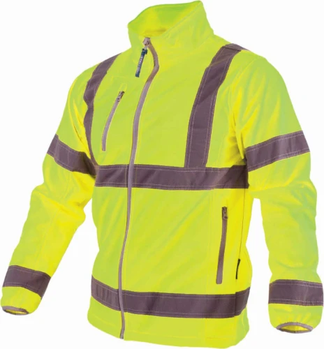 Kurtka softshell ostrzegawcza męska NEON żółty 4XL STALCO S090700026