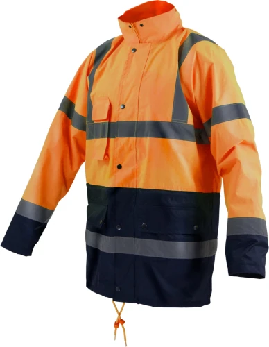 Kurtka ocieplana ostrzegawcza męska FLASH 5in1 pomarańczowy 3XL STALCO S090700008