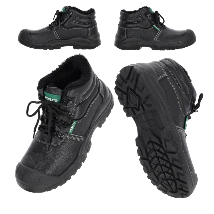 Trzewik Skórzany Ocieplany Thuro High Winter S1 Stalco Premium