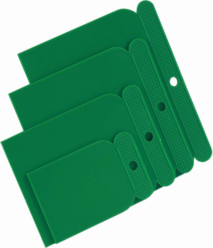 Szpachla Japońska 50 - 120 mm Plast.Kpl-4El. Stalco S-37130