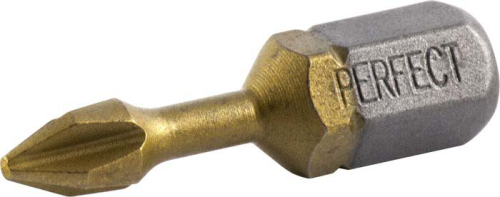 Końcówka Bit 1/4" Phillips Ph1 ; 25 mm Titanium Do Wkręt. Stalco Powermax S-66301
