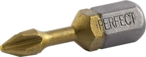 Końcówka Bit 1/4" Phillips Ph3 ; 25 mm Titanium Do Wkręt. Stalco Powermax S-66303