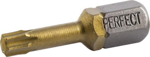 Końcówka Bit 1/4" Torx T25 ; 25 mm Titanium Do Wkręt. Stalco Powermax S-66321