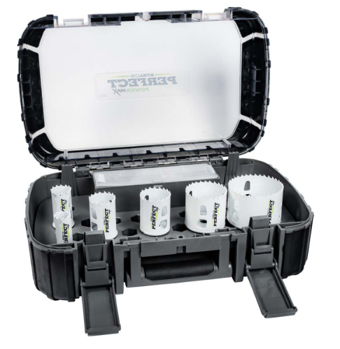 Zestaw 9El. Otwornic Bimetal Hydraulik System Clic Powermax S-70778