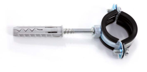 Uchwyt Pojedynczy Do Rur Z Gumą Urg-6/4