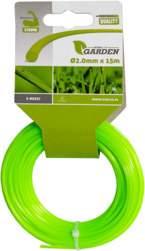 Żyłka Tnąca Okrągła 1,3mm x 15m Stalco Garden S-80050 dla Profesjonalnego Koszenia